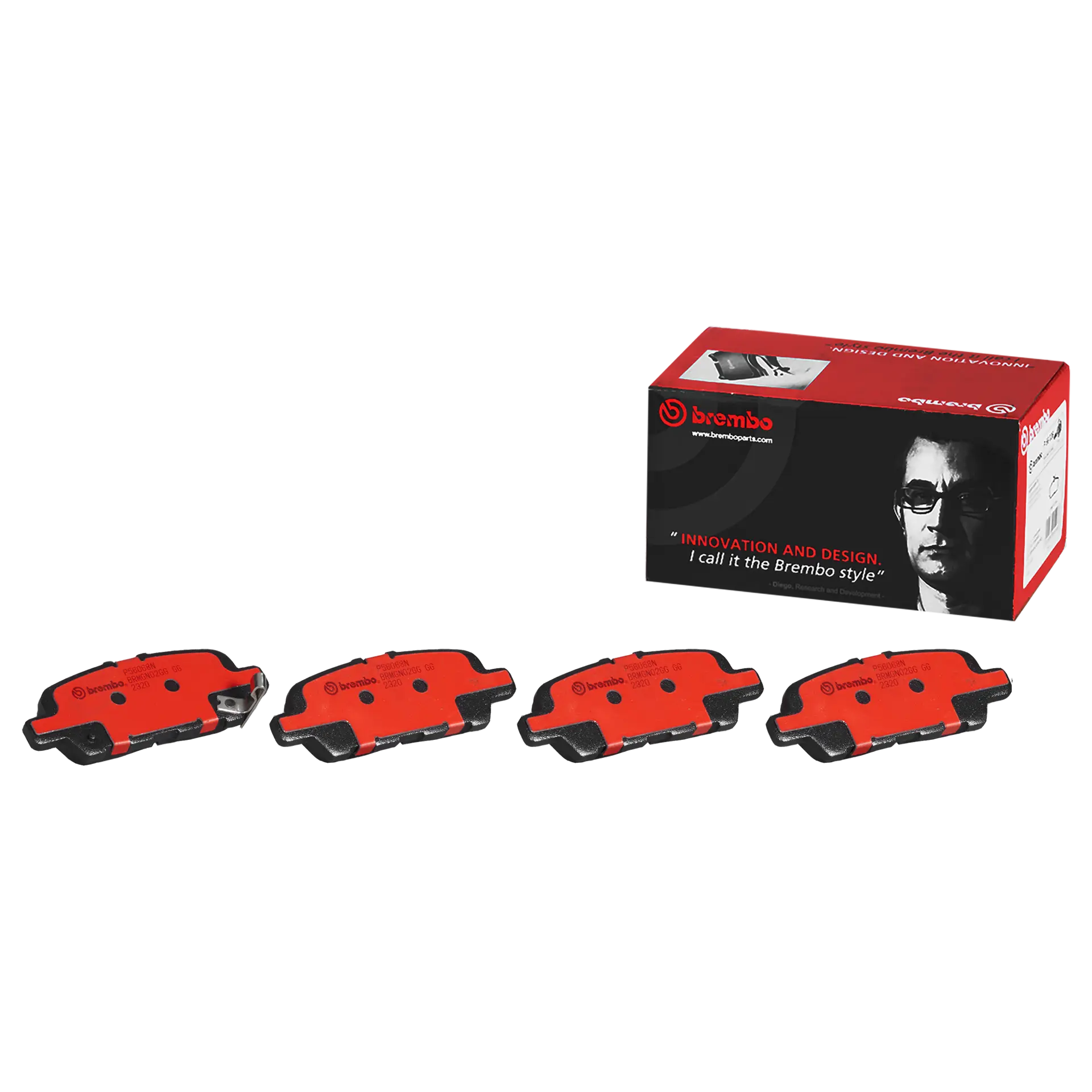 Juego de pastillas de freno BREMBO P56068N
