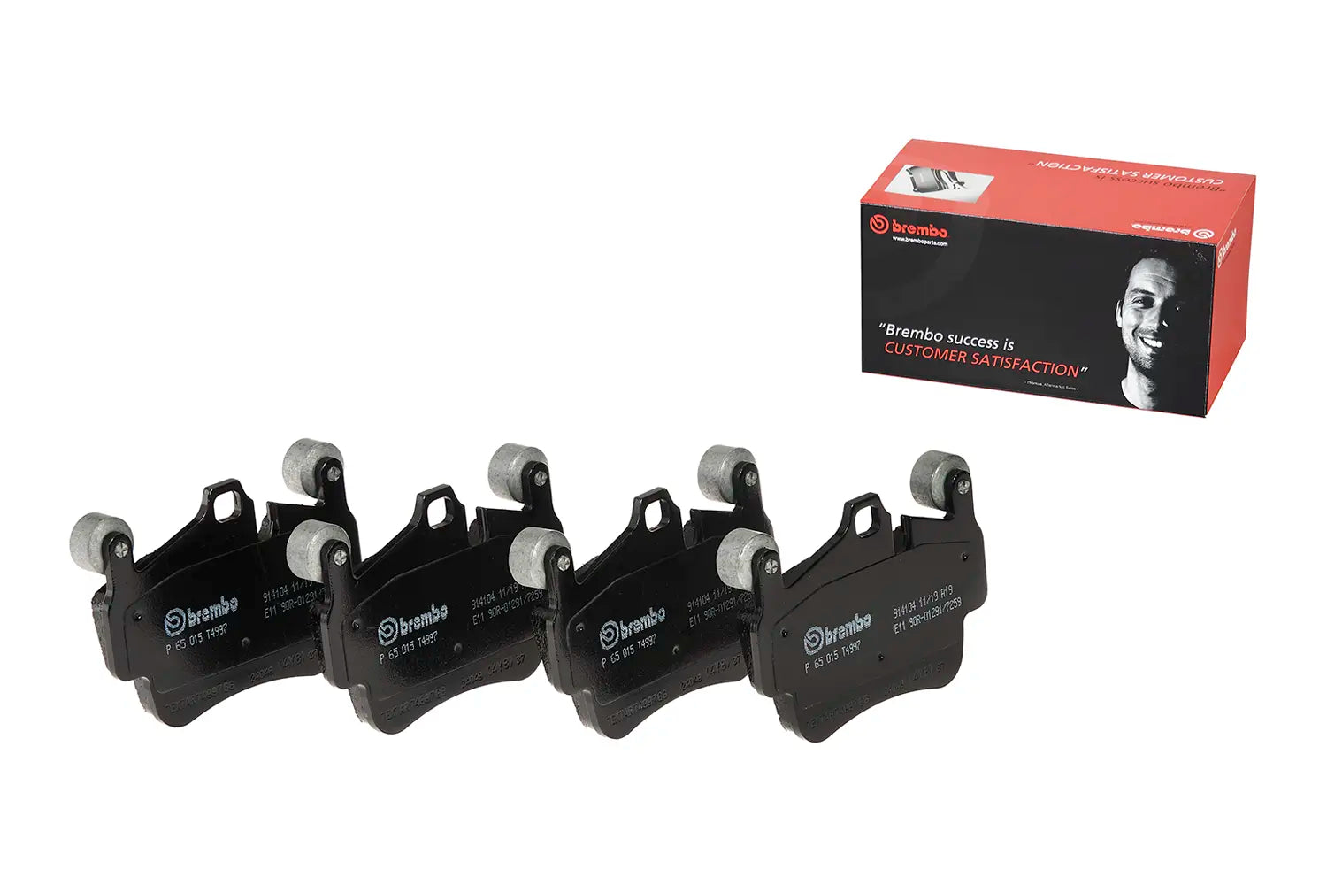 Juego de pastillas de freno BREMBO P 65 015