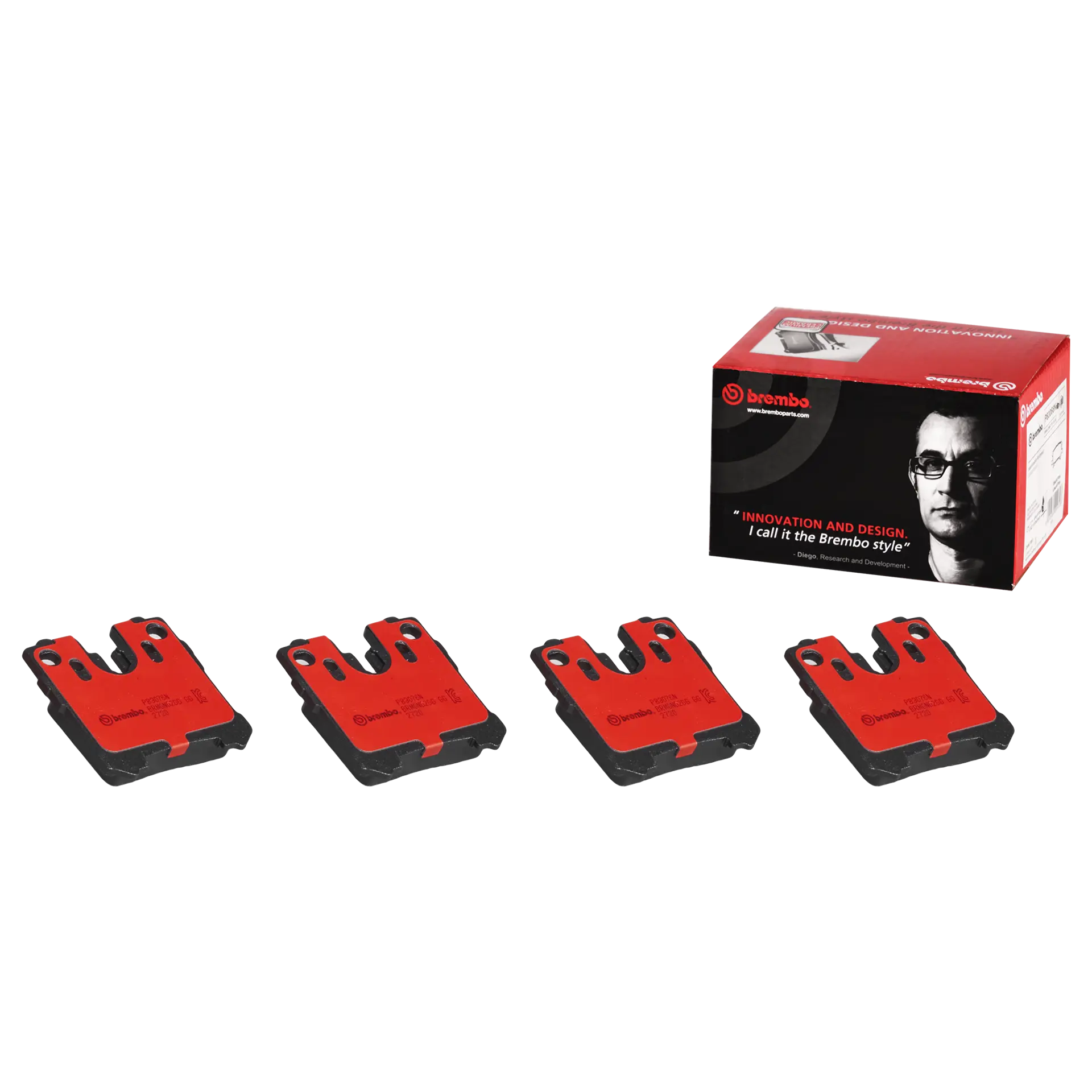 Juego de pastillas de freno BREMBO P83076N