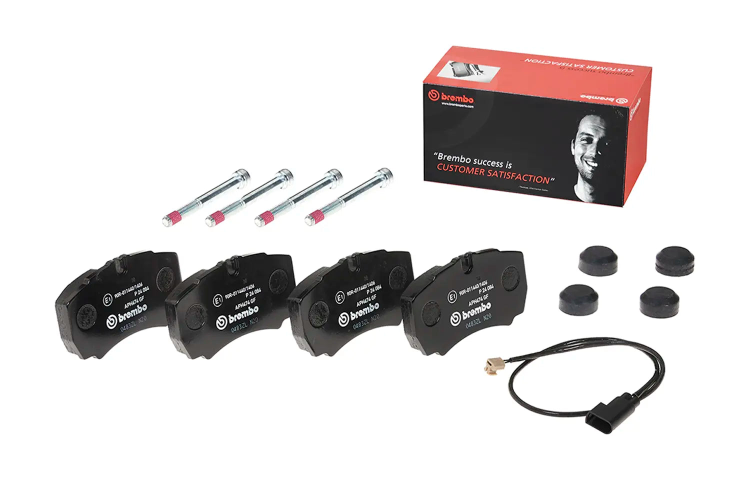 Juego de pastillas de freno BREMBO P 24 084