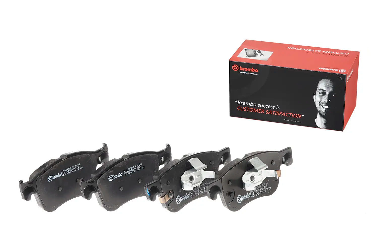 Juego de pastillas de freno BREMBO P 24 218