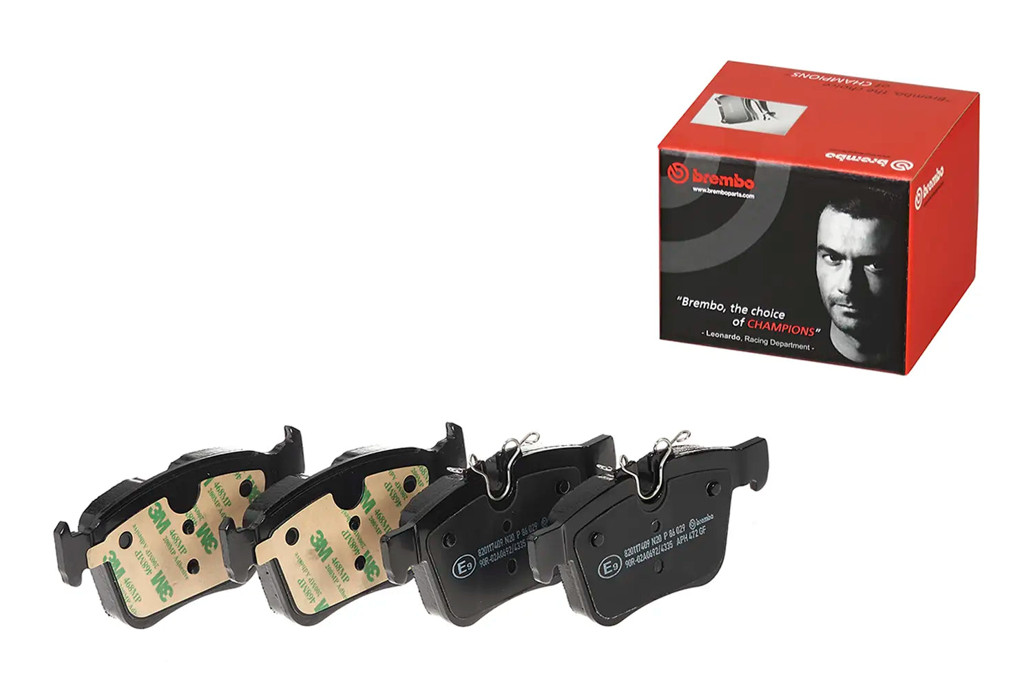 Juego de pastillas de freno BREMBO P 86 029