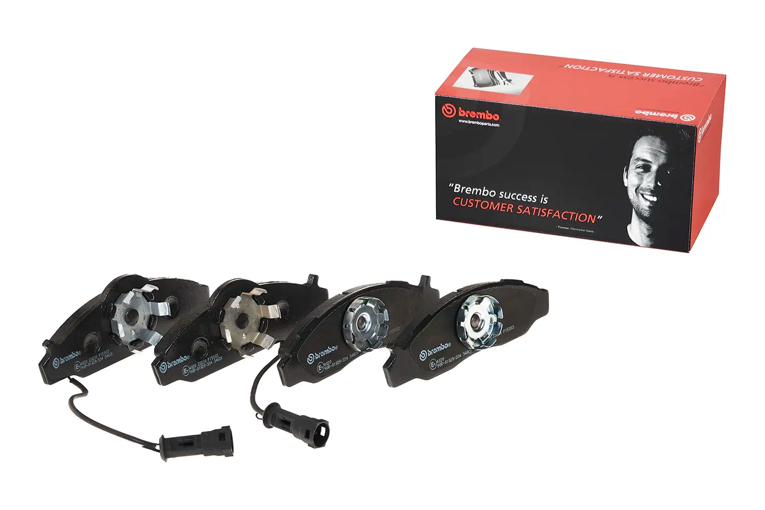 Juego de pastillas de freno BREMBO P 15 003