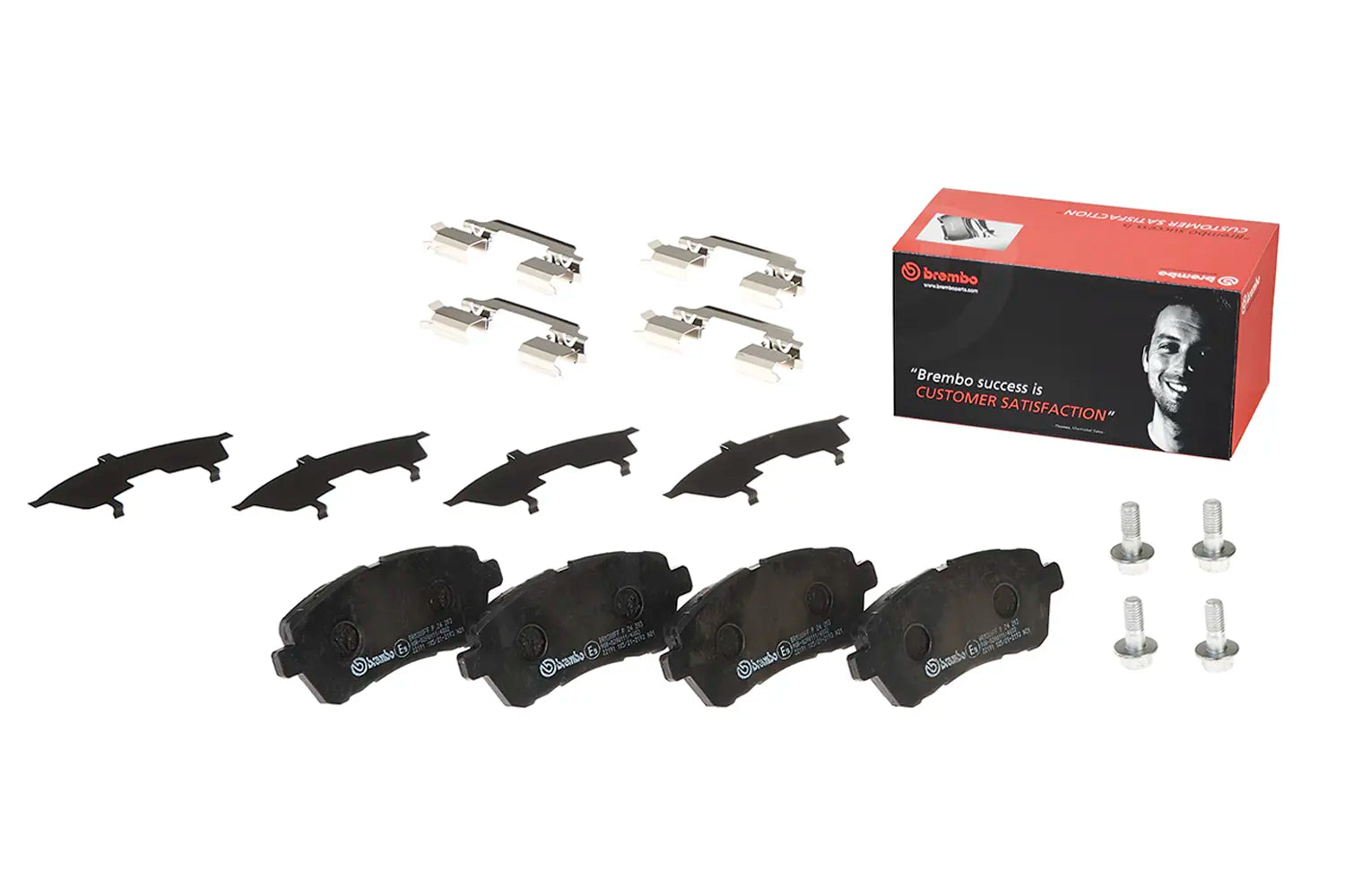 Juego de pastillas de freno BREMBO P 24 203