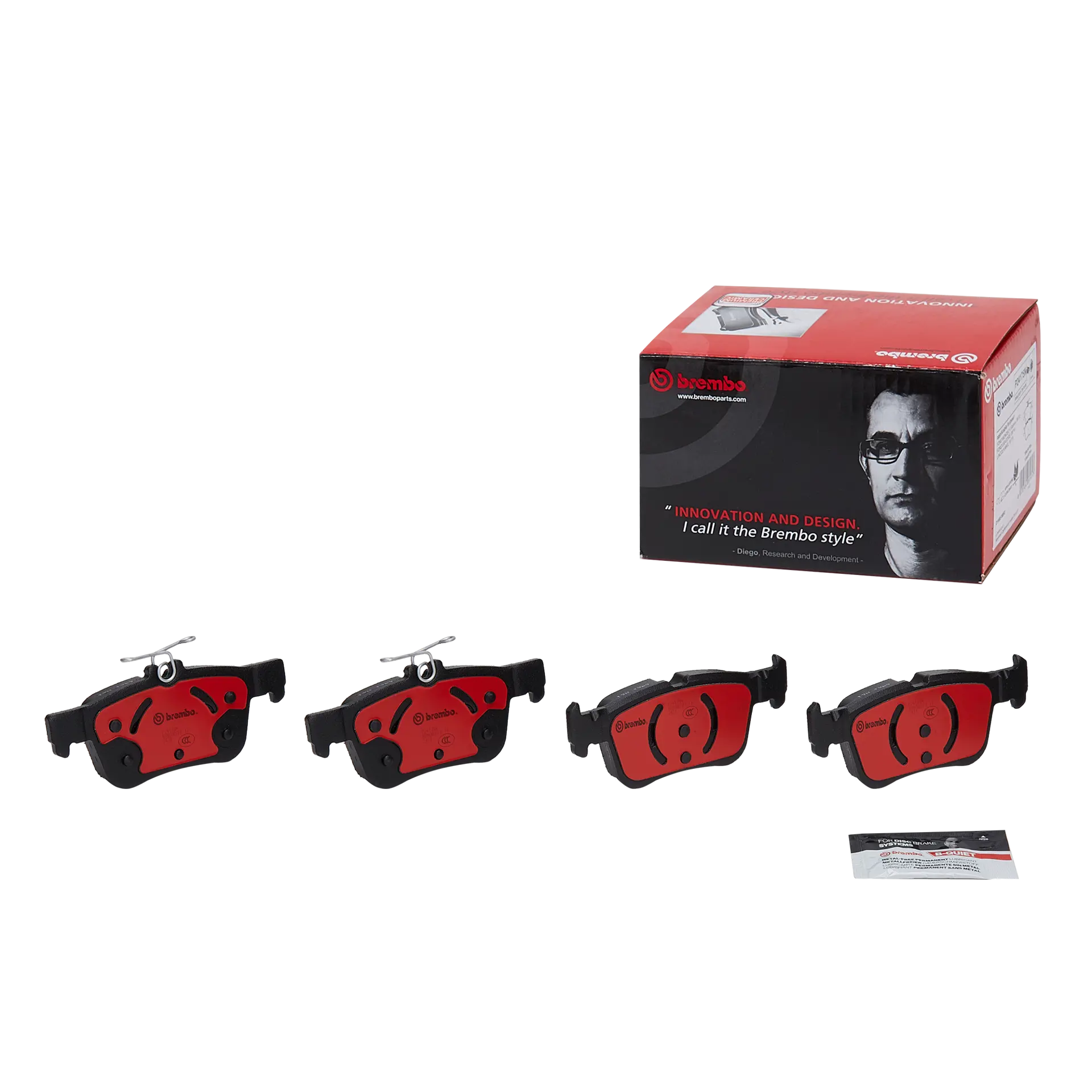 Juego de pastillas de freno BREMBO P24175N