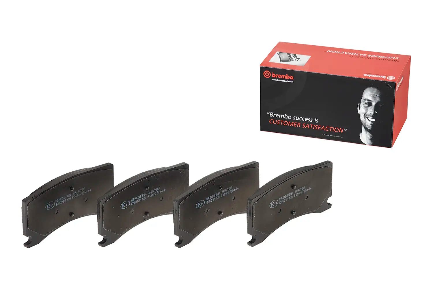 Juego de pastillas de freno BREMBO P 36 024