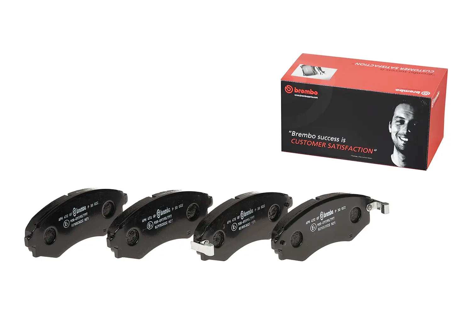Juego de pastillas de freno BREMBO P 30 022