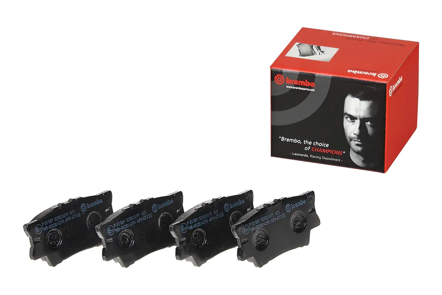 Juego de pastillas de freno BREMBO P 83 089