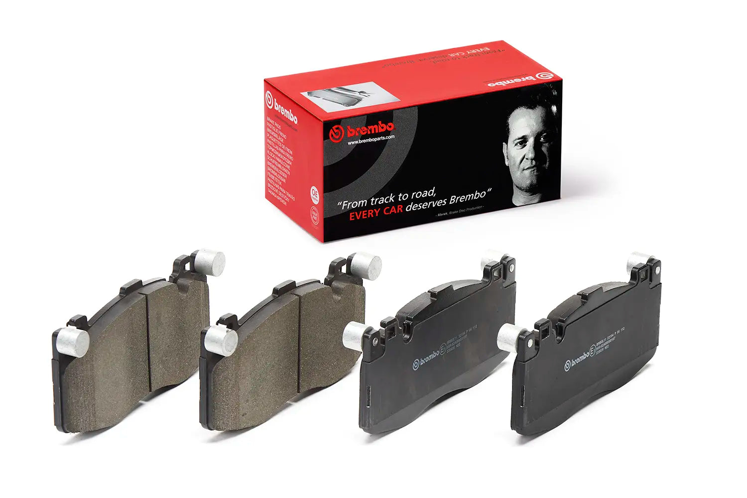 Juego de pastillas de freno BREMBO P 06 112