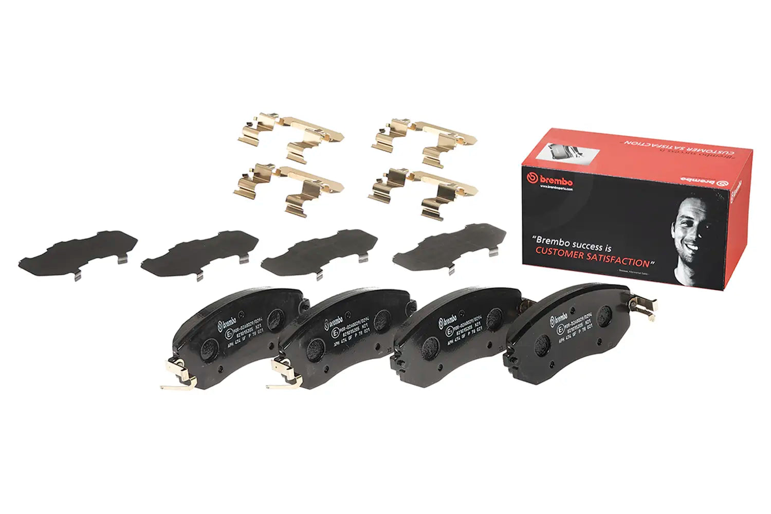 Juego de pastillas de freno BREMBO P 78 021