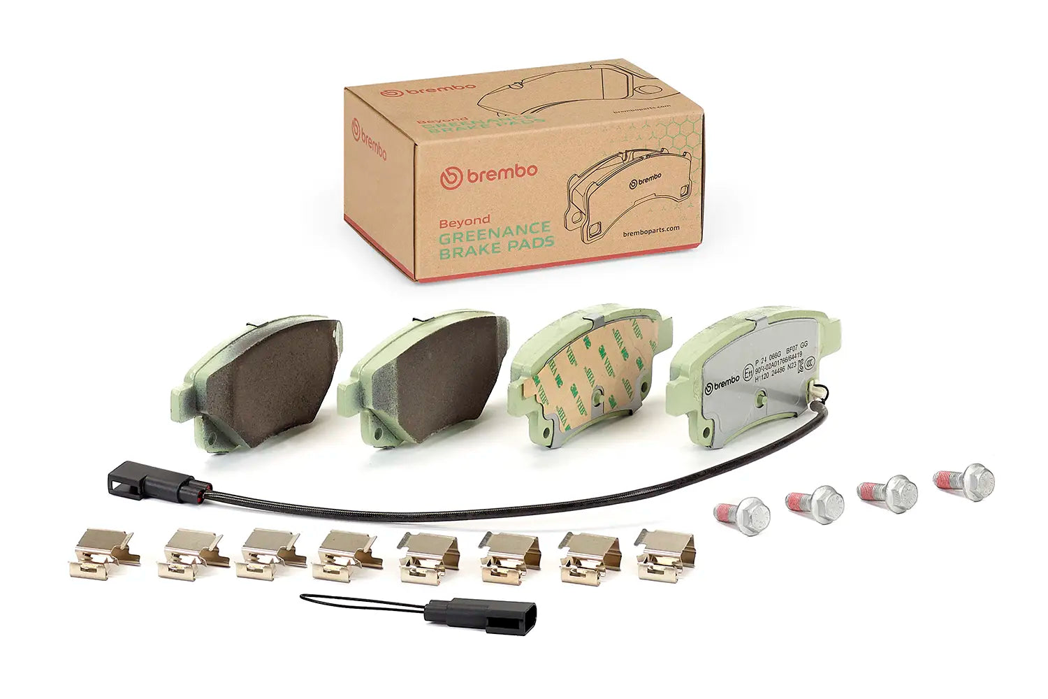 Juego de pastillas de freno BREMBO P 24 066G