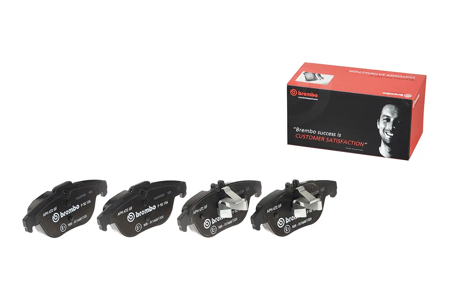 Juego de pastillas de freno BREMBO P 50 104