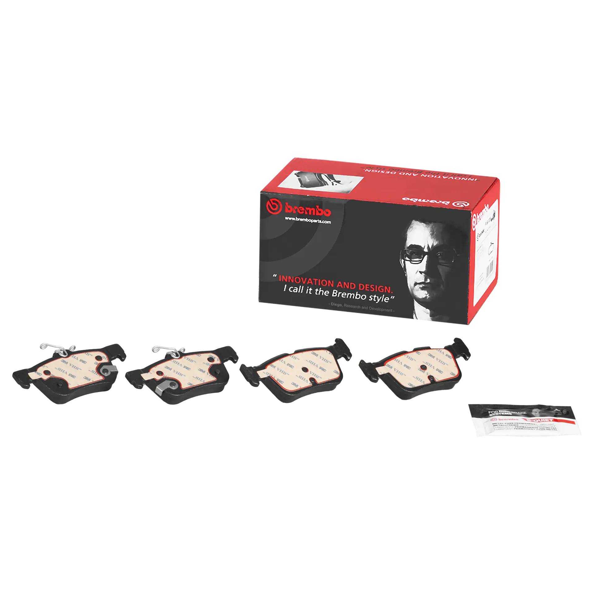 Juego de pastillas de freno BREMBO P24201N