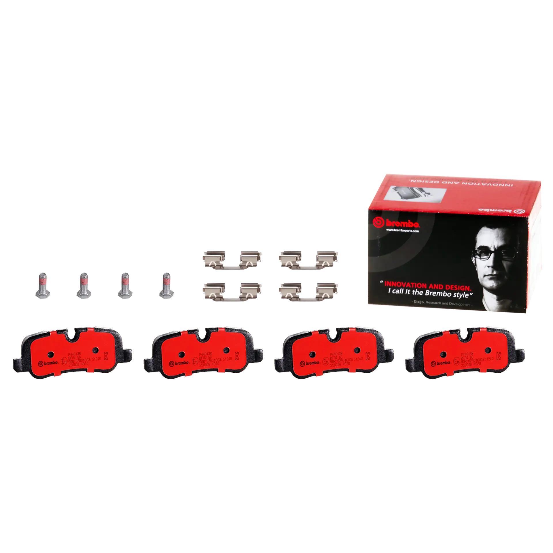 Juego de pastillas de freno BREMBO P44013N