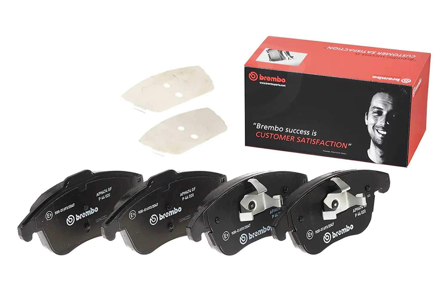 Juego de pastillas de freno BREMBO P 44 020