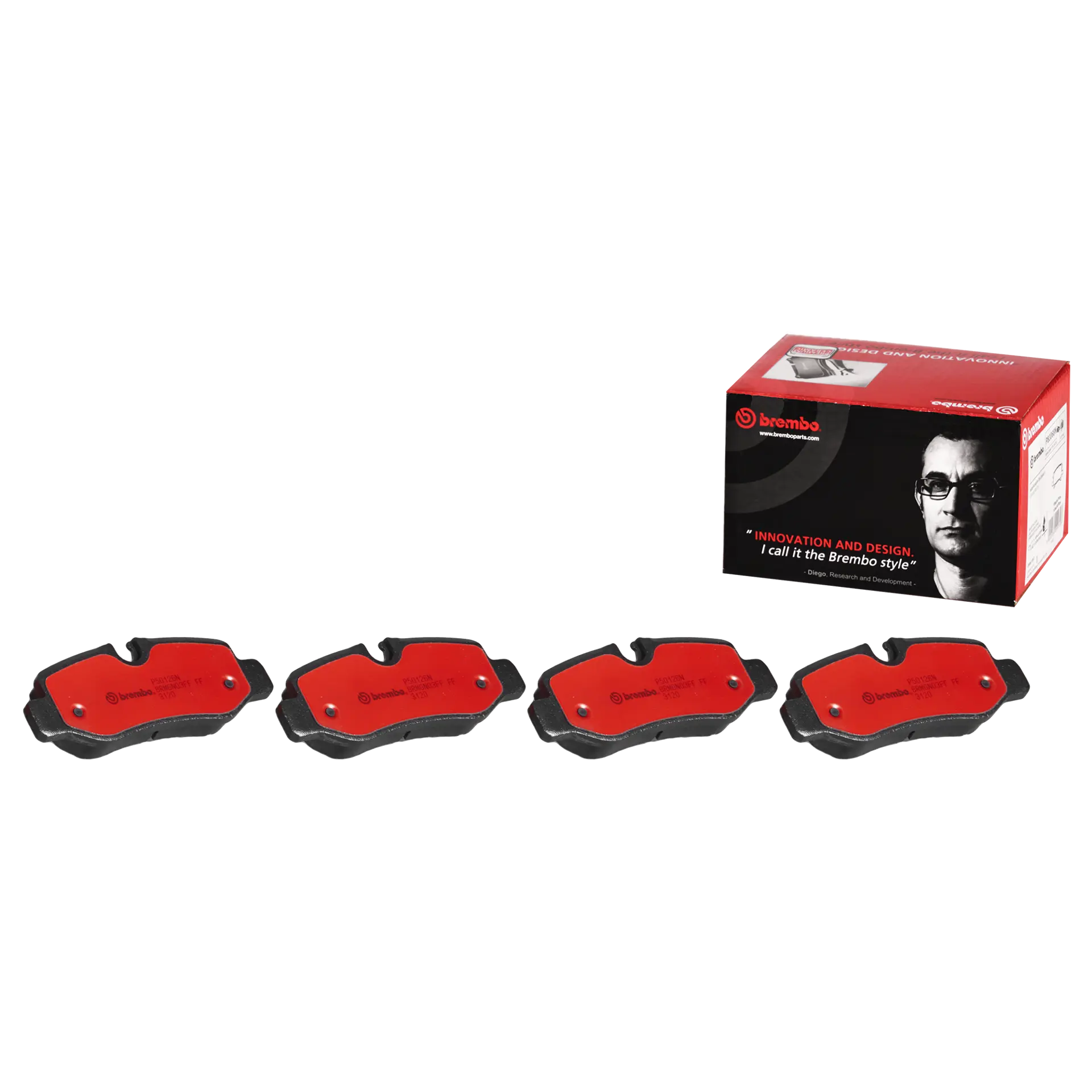 Juego de pastillas de freno BREMBO P50126N