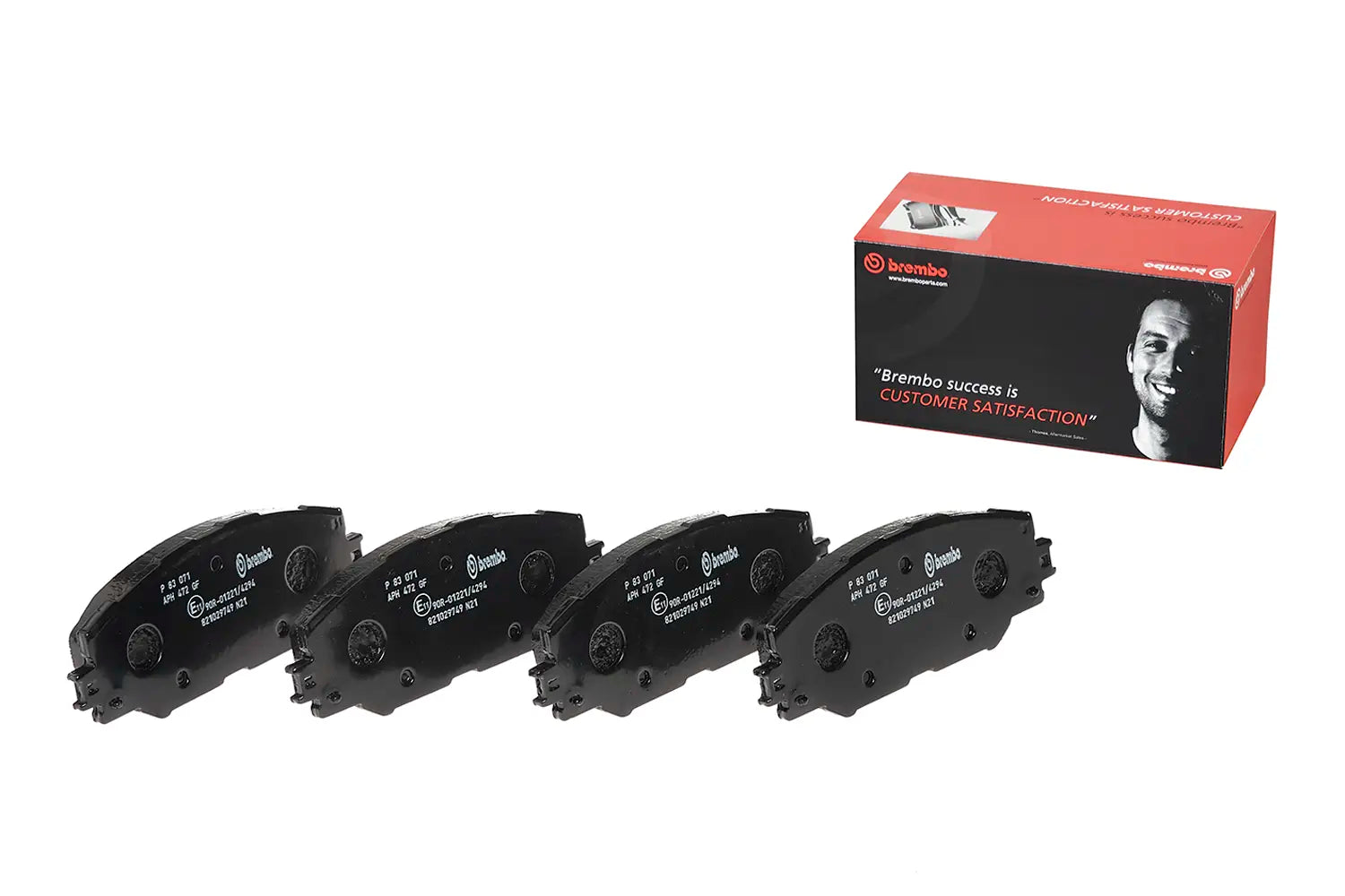 Juego de pastillas de freno BREMBO P 83 071