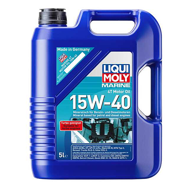 ACEITE LIQUI MOLY MARINO DIESEL 4T 15W40 5LT