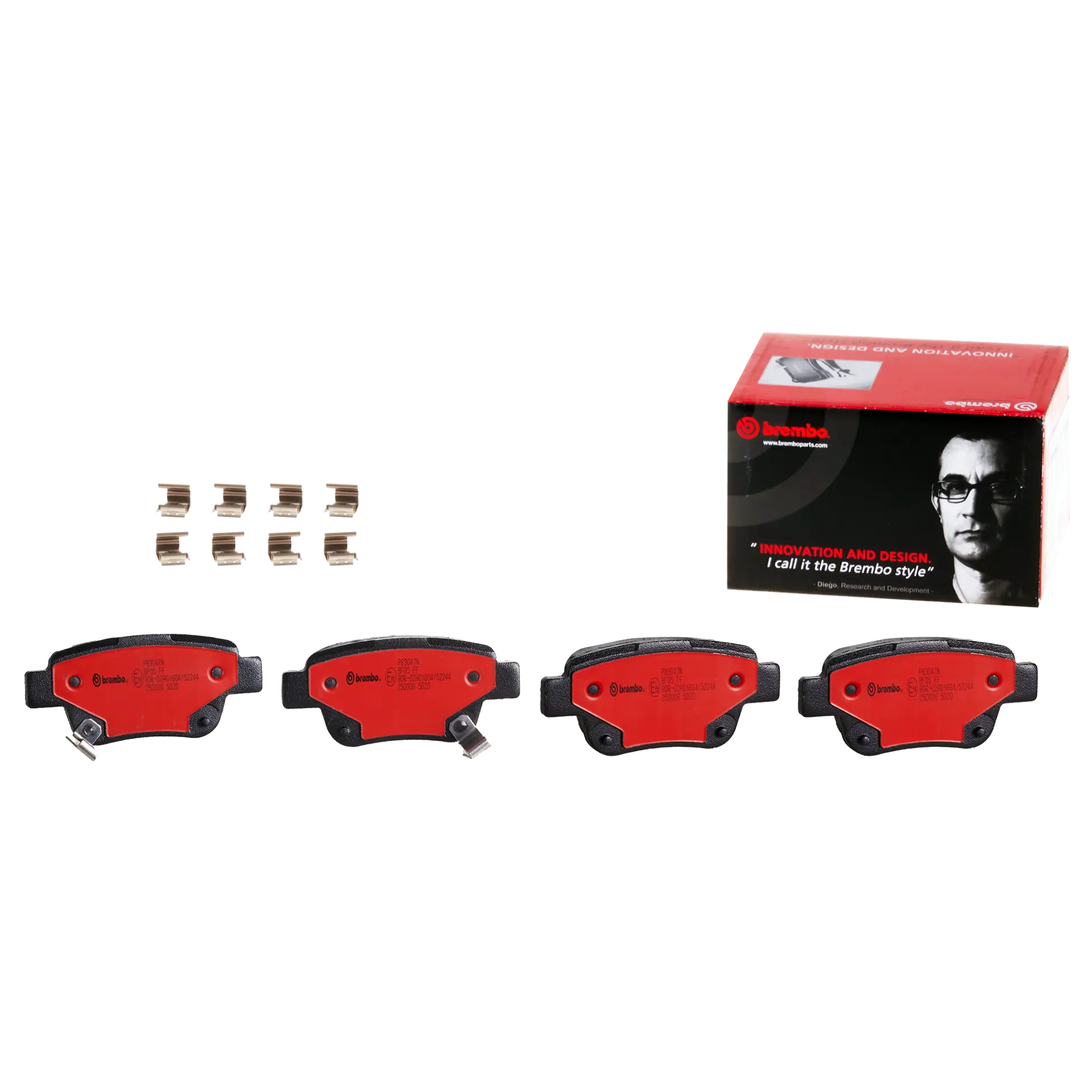 Juego de pastillas de freno BREMBO P83047N