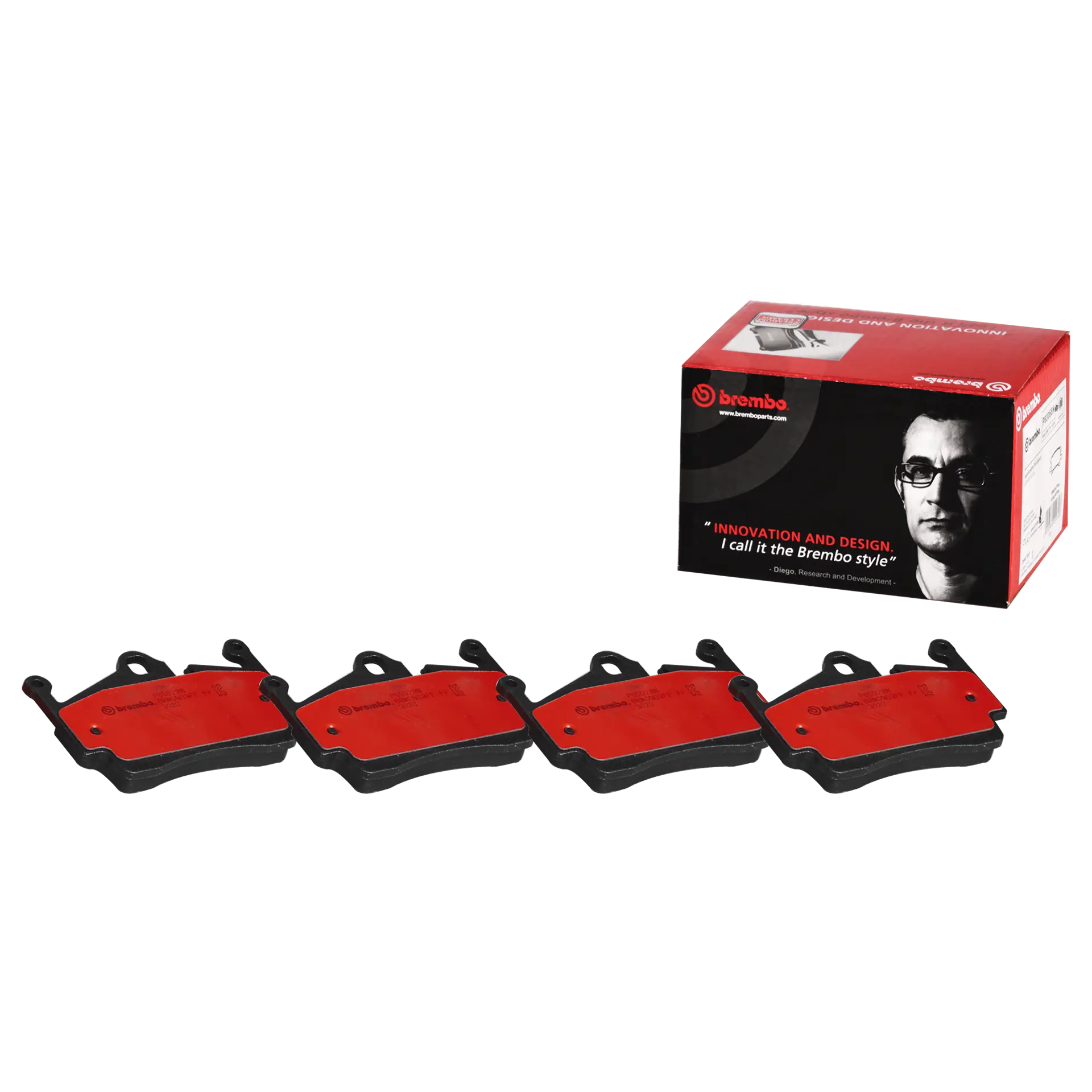Juego de pastillas de freno BREMBO P65028N