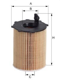 Filtro de aceite HENGST FILTER E40H D105