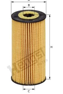 Filtro de aceite HENGST FILTER E212H D231