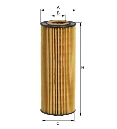 Filtro de aceite HENGST FILTER E350H D44