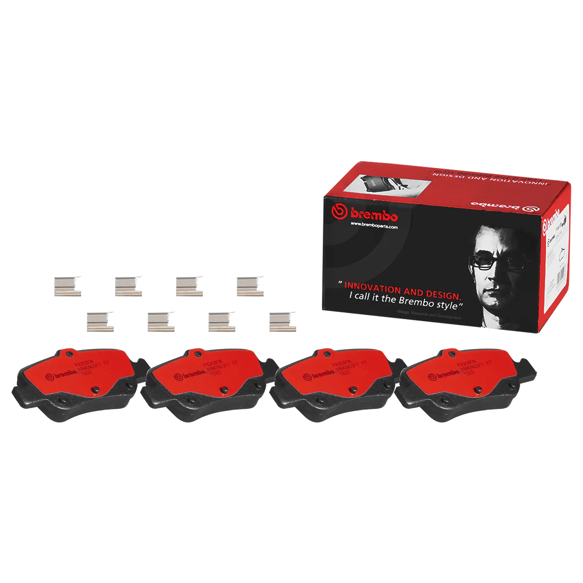 Juego de pastillas de freno BREMBO P83080N