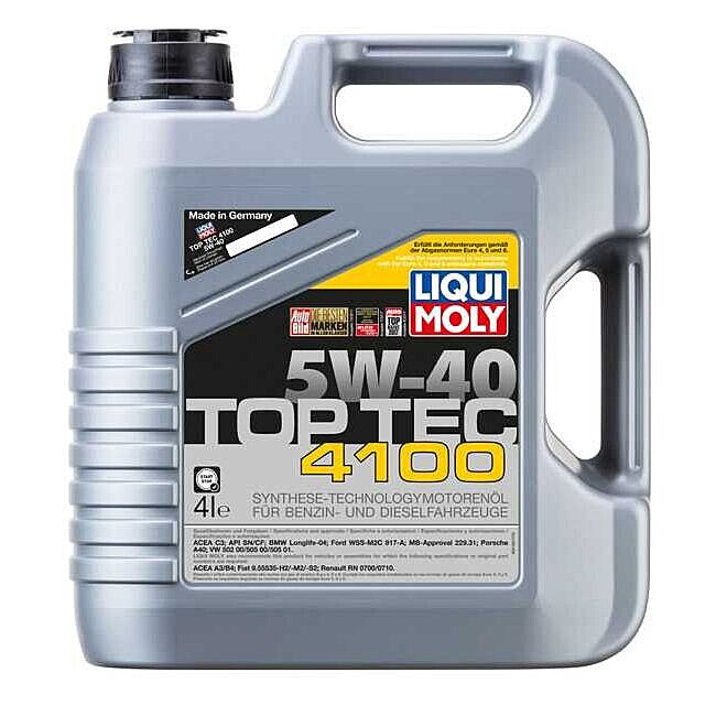 ACEITE 5W40 TOP TEC 4100 5 LT