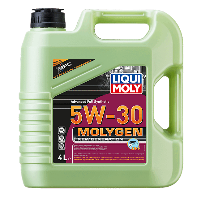 ACEITE SW30 MOLYGEN NEW G DPF 4 LT