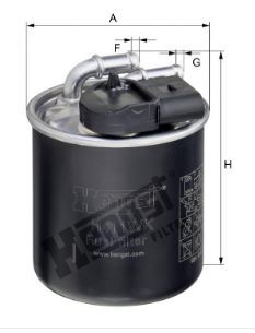 Filtro de aceite HENGST FILTER H411W