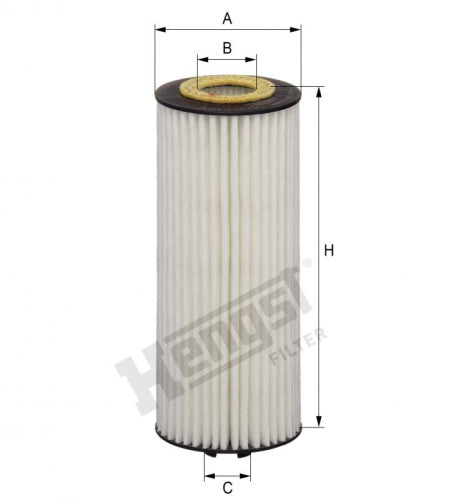 Filtro de aceite HENGST FILTER E155H01 D122