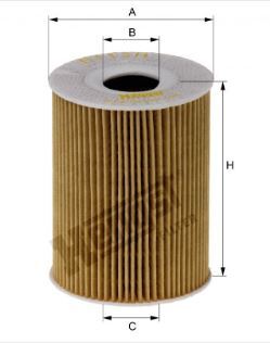 Filtro de aceite HENGST FILTER E113H D235
