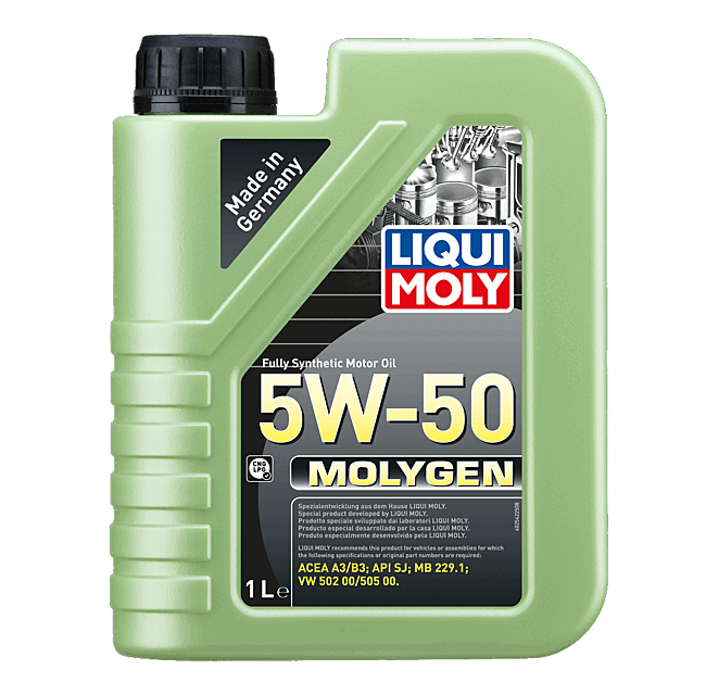 ACEITE 5W50 MOLYGEN 1 LT