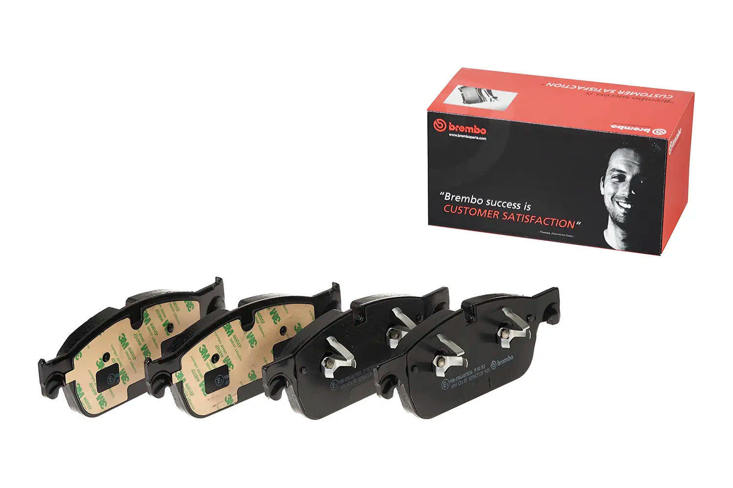 Juego de pastillas de freno BREMBO P 50 112