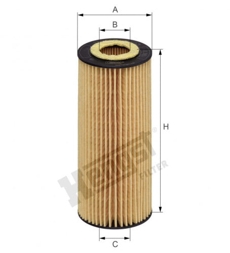 Filtro de aceite HENGST FILTER E28H01 D26