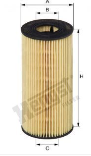 Filtro de aceite HENGST FILTER E112H D180