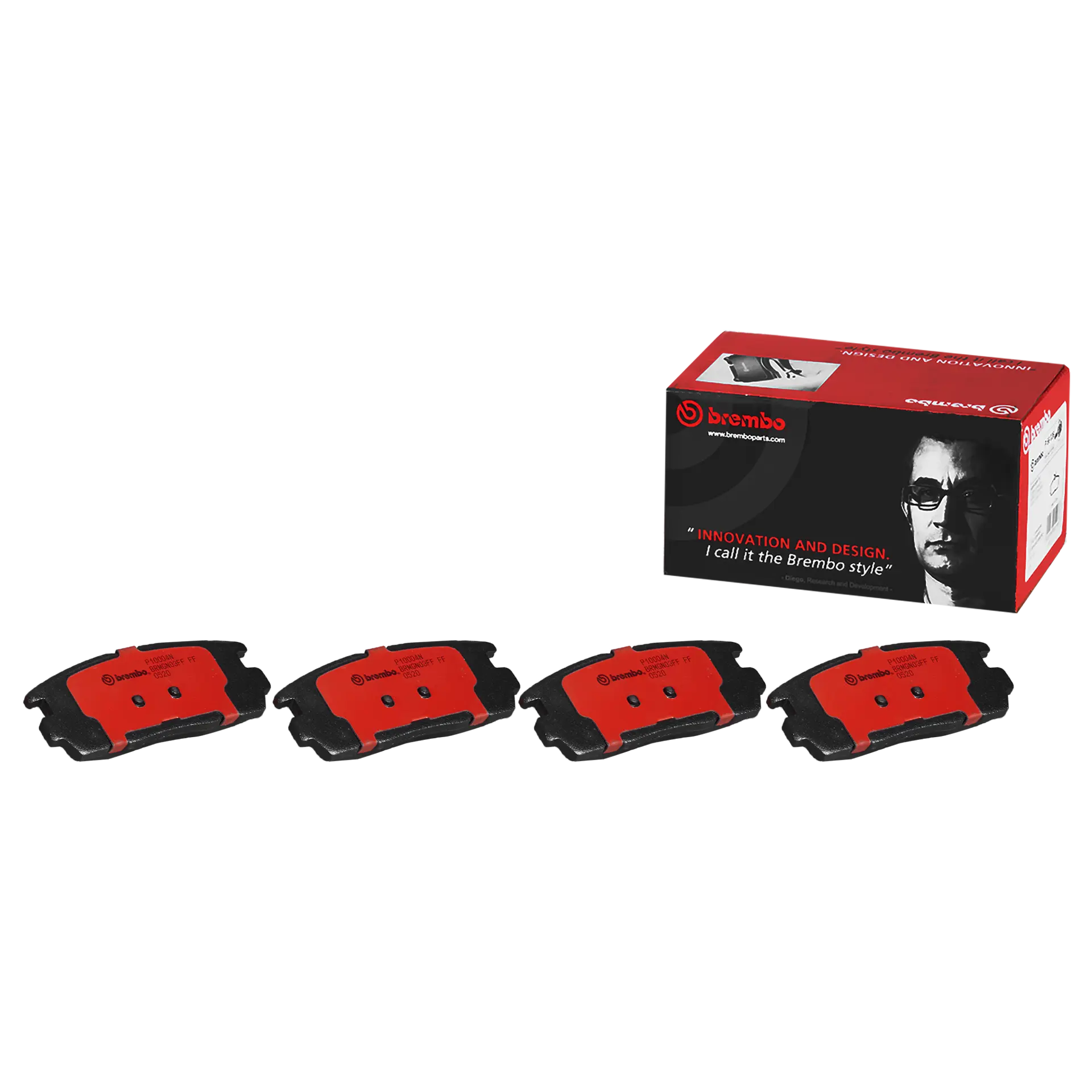 Juego de pastillas de freno BREMBO P10004N