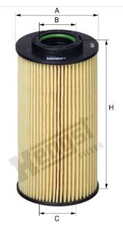 Filtro de aceite HENGST FILTER E20H01 D293