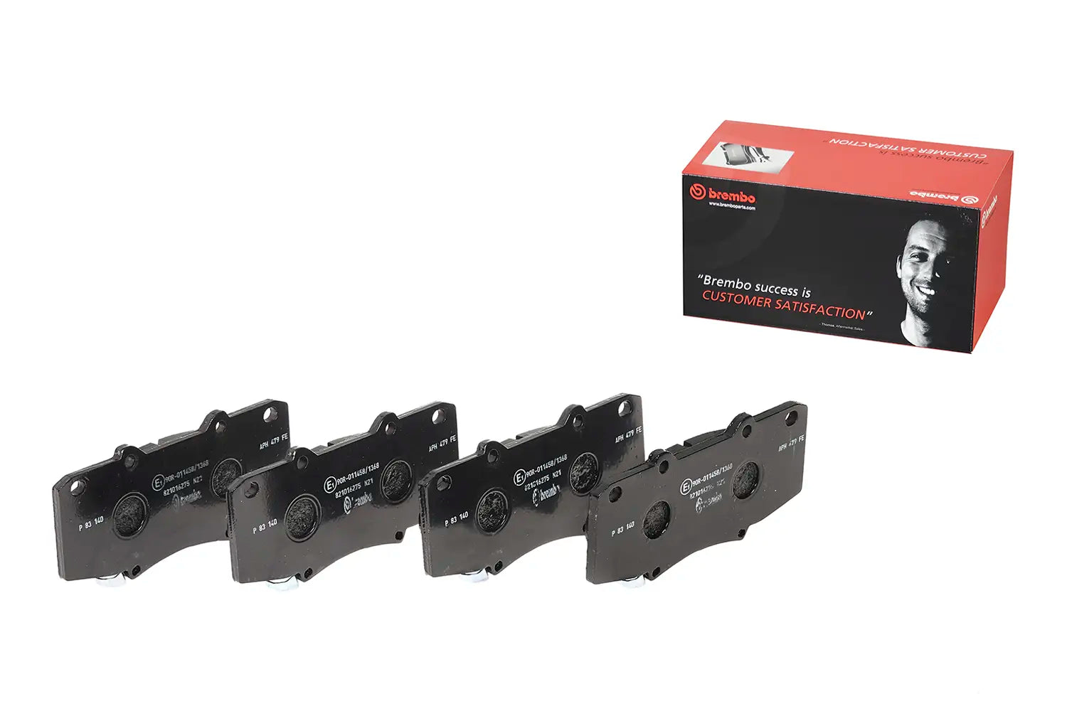 Juego de pastillas de freno BREMBO P 83 140