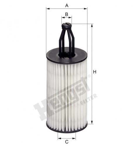 Filtro de aceite HENGST FILTER E129H D222