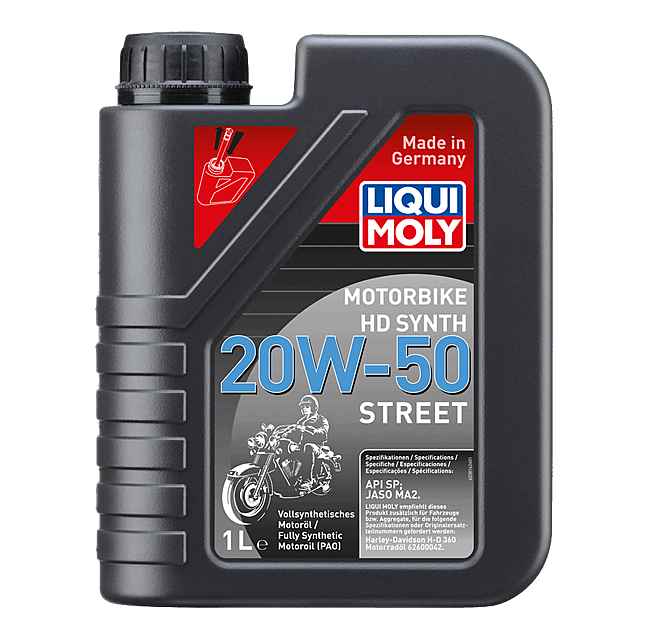 ACEITE 20W50 MOTORBIKE HD STREET 1 L