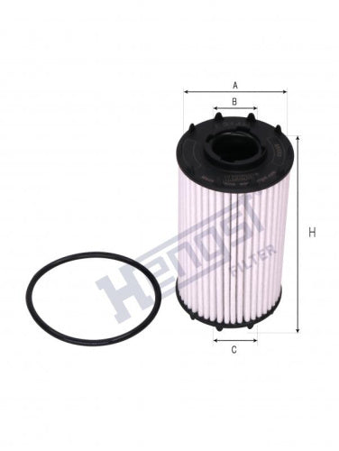Filtro de aceite HENGST FILTER E914H D398