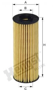 Filtro de aceite HENGST FILTER E720H D205