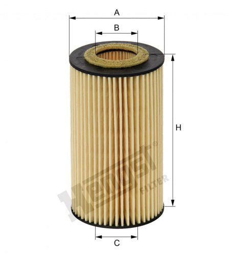 Filtro de aceite HENGST FILTER E11H D204