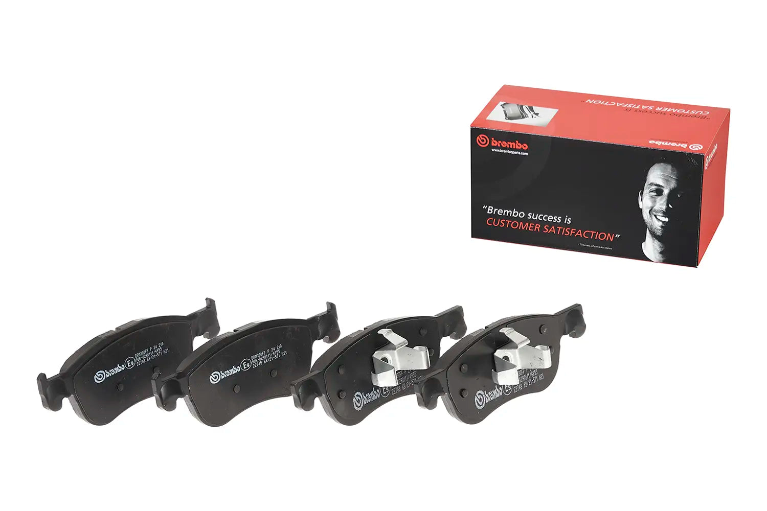Juego de pastillas de freno BREMBO P 24 210