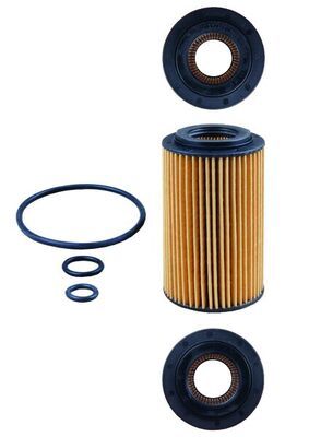 Filtro de aceite MAHLE OX 153/7D2