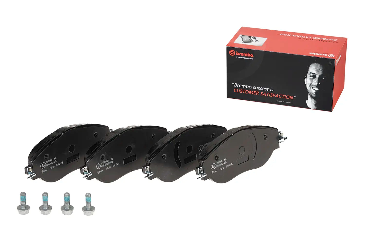 Juego de pastillas de freno BREMBO P 85 166