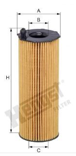 Filtro de aceite HENGST FILTER E838H D329
