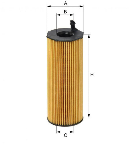 Filtro de aceite HENGST FILTER E73H D134